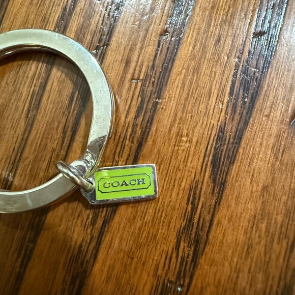 Coach Turtle Leather Key Fob - Picture 3 of 3